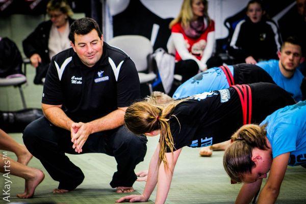 One of the photos captured from our 2018 Black Belt Test.