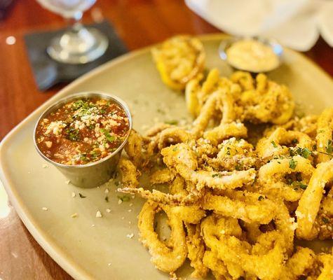 Fried calamari