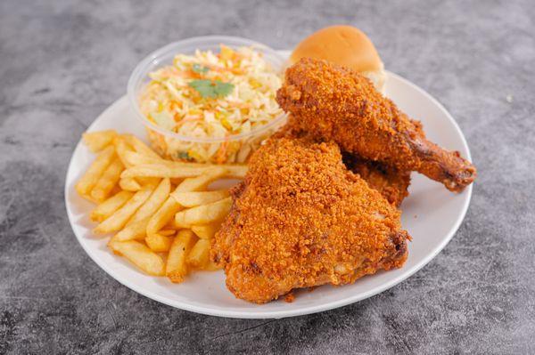 Fried chicken meal