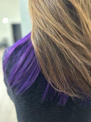 Peekaboo hair by Denise 4/25/23