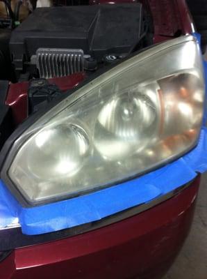 Headlights fogged over? We can fix this!