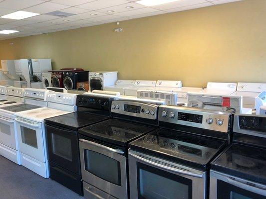 Refurbished Appliances with 6 Month Warranty. Free Delivery in Broward. Lost Cost Affordable Delivery to Miami-Dade and Palm Beach