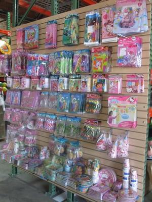 You can find most themed party supply here!