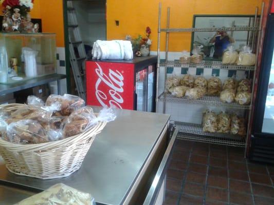 the have fresh tortillas and chicharron oh the tostadas are also made inhouse!