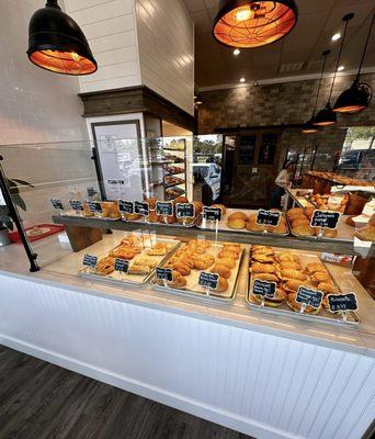 Variety of Croissants and Kolaches.