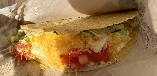 Taco bean sub