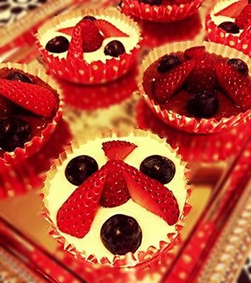 Chocolate Fruit Cups