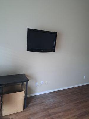 Another tv mounting job well done wires hidden so perfectly