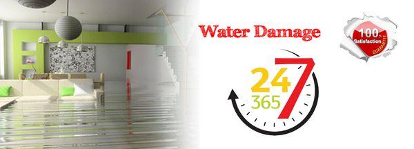 24hr Emergency For Water Damage Repair, We Are Here To Help!