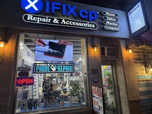 Phone repair store