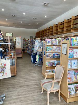 Interior of the shop