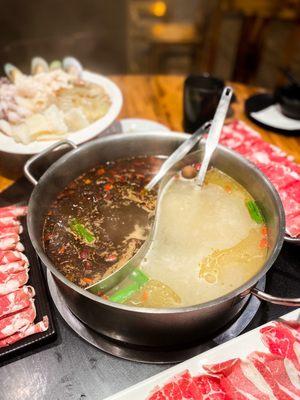 Blazing Hot Broth Hot Pot Combo ()