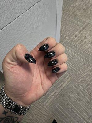 Black nails