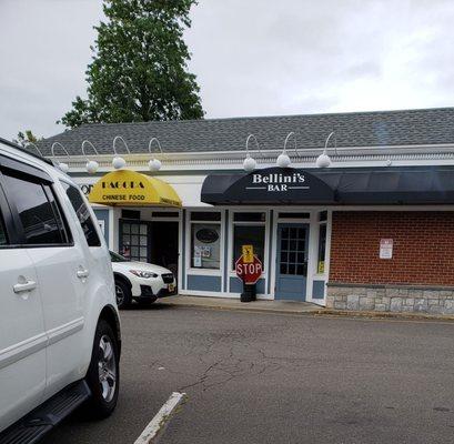 Front of Restaurant and Bar.