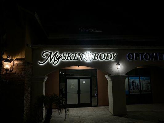 At Night... My Skin and Body MedSpa