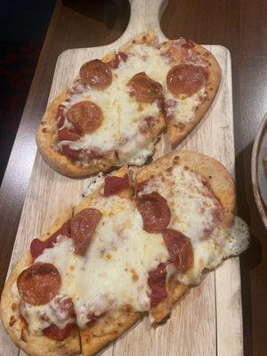 A flatbread pizza to share with the wife