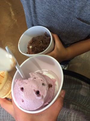 Less than $3 for two giant cups of ice cream