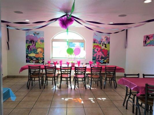 Over 50 theme parties to choose from