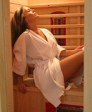 Infrared Sauna, bring a friend!