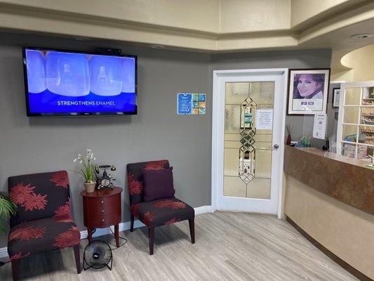 Our patient waiting room