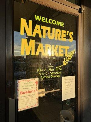 Nature's Market