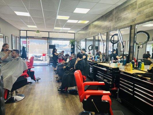 Take a look at our new remodeled barber