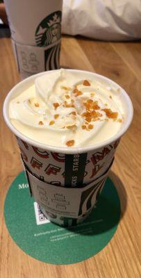 Chestnut praline latte