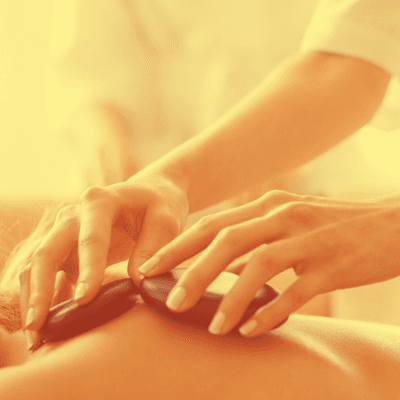 Soothing aches and pains with the calming warmth of hot stone massage