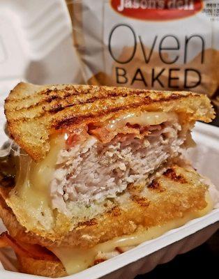 Smokey turkey panini