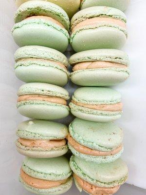 Caramel Apple Macarons