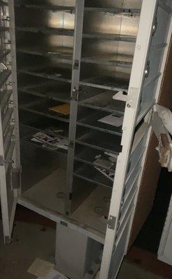 Mailboxes broken into again