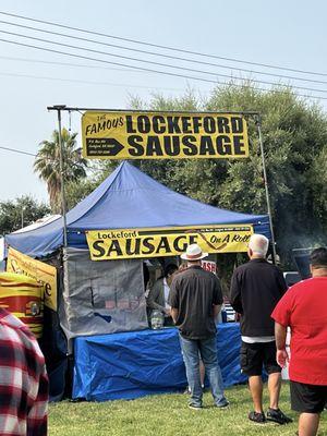 Lockeford sausage on site this year