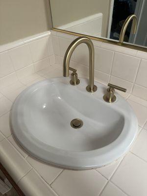 New faucet