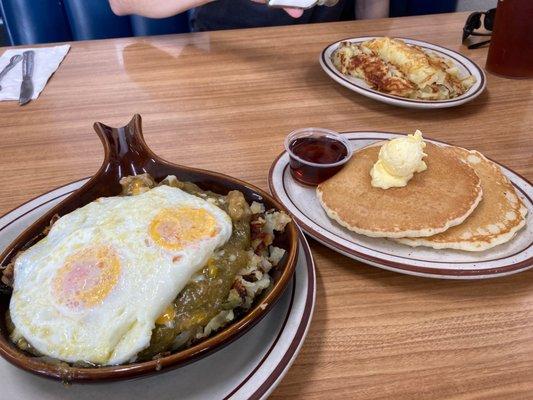 Chile Verde Omelette