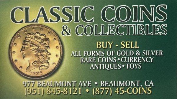 Classic Coins & Collectibles