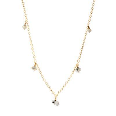 Herkimer Diamond Drop Necklace