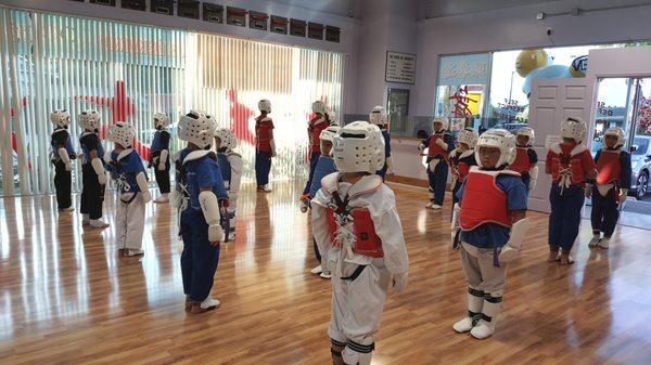 Preparing to Spar