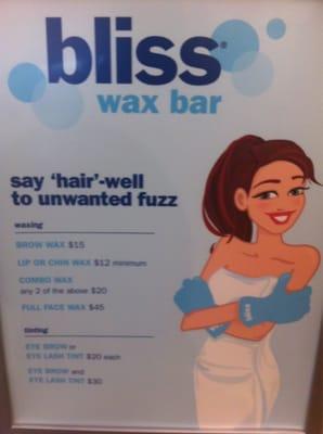 Bliss Wax Bar prices are more than fair