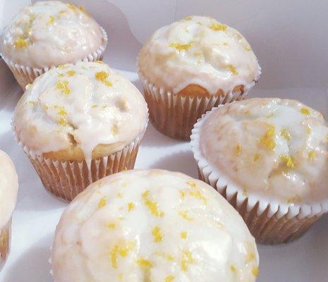 Lemon Velvet Muffins