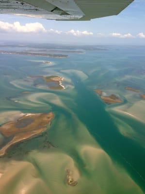 Cape Lookout to Harker's Island channel.