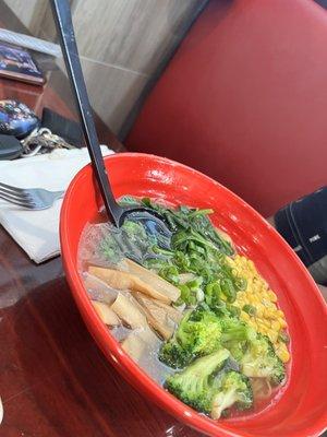 6. Vegetable Ramen