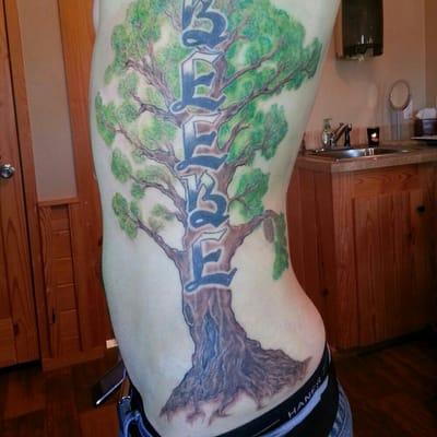 Andrew family tree tattoo RawViolets.info 805-268-3050