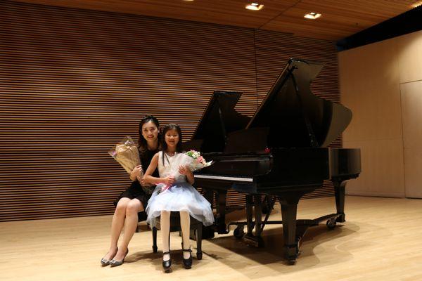 2022 Nina Piano Lessons Student Recital performer