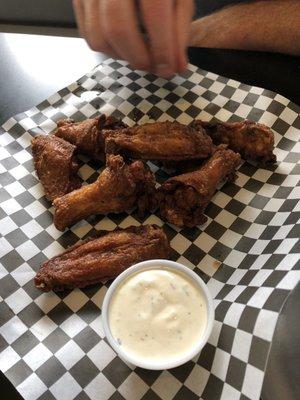 Salt and vinegar wings