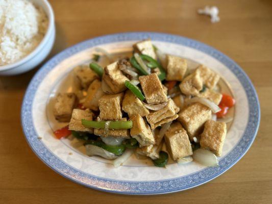 Salt & pepper tofu