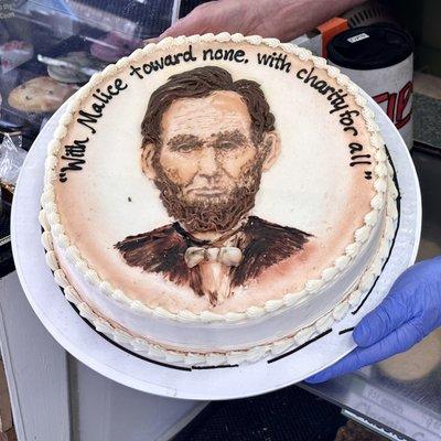 Abraham Lincoln Cake