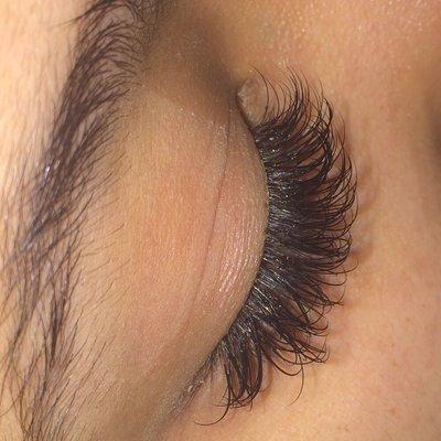 Volume eyelash extensions!