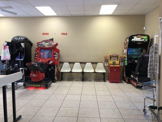 Arcade games for the kids