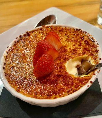 VANILLA BEAN CREME BRULEE