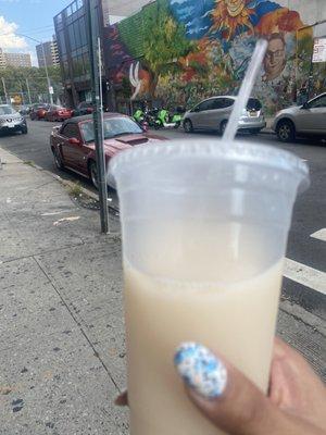 The horchata from George's is still one of the best